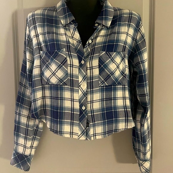 Rails crop flannel - Picture 1 of 5